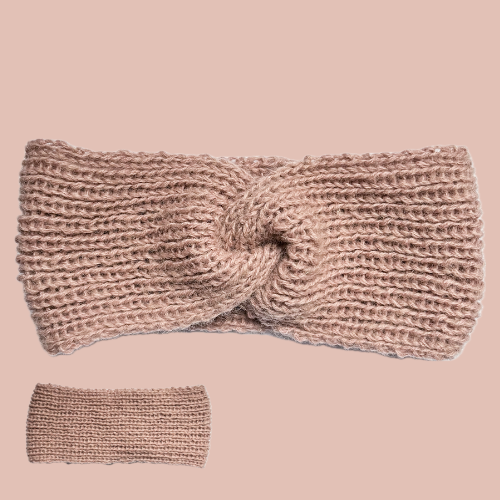 Headband Guillemette (Vieux rose)